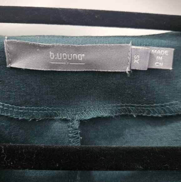 B.Young sz. Xs faux wrap style emerald green - Picture 3 of 6